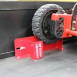 Jungle Jim’s Jungle Boot Small Mount Bracket to Secure Push Mowers to Landscape Trailers