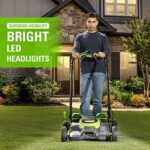 Greenworks 80V 25″ Brushless Cordless ( Self-Propelled) Lawn Mower (75+ Compatible Tools), 5.0Ah Battery and Charger Included