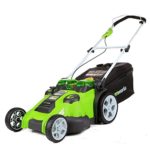 GreenWorks 25302 G-MAX 40V Twin Force 20-Inch Cordless Lawn Mower (Bare Tool) Battery Powered