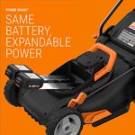 WORX WG911 20V Power Share Lawn Mower and Grass Trimmer (Batteries & Charger Included)