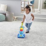 Fisher-Price Laugh & Learn Toddler Toy Vacuum, Push Toy with Lights Music and Educational Songs, Light-Up Learning