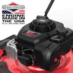 PowerSmart 21 in. Gas Lawn Mower, 125cc Briggs and Stratton E300 Engine, 2-in-1 Mulching and Side Discharge