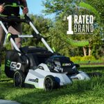 EGO Power+ LM2135SP 21-Inch Select Cut Lawn Mower with Touch Drive Self-Propelled Technology 7.5Ah Battery and Rapid Charger Included (Renewed)