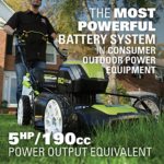 Greenworks GLM801601 21-Inch 80V Cordless Push Lawn Mower, includes two 2Ah Batteries and Charger