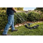 RYOBI RY401100-Y 18 in. 40-Volt 2-in-1 Lithium-Ion Cordless Battery Walk Behind Push Mower 4.0 Ah Battery/Charger Included