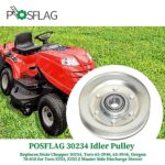 POSFLAG 30234 V Idler Pulley Replaces Dixie Chopper 30234, Toro 65-5940, 65-5948, Oregon 78-010 for Toro Z253, Z255 Z Master Side Discharge Mowers