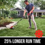 SKIL CB7542B-10 PWR CORE 20 Brushless 13″ String Trimmer and 400 CFM Leaf Blower Kit, Includes 4.0Ah Battery and Charger