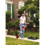 BLACK+DECKER 3-in-1 String Trimmer/Edger & Lawn Mower, 6.5-Amp, 12-Inch (MTE912)