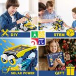AOKESI STEM Toys Solar Robot Kit 11-in-1 Robot Building Kit for Kids Aged 8 and Older, Educational Science Toy Robotics for Boys Girls – Build Your Own Robot!