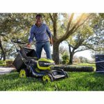 RYOBI RY401130 21 in. 40-Volt Lithium-Ion Brushless Cordless Walk Behind Self-Propelled Mower with 7.5 Ah Battery/Charger Included